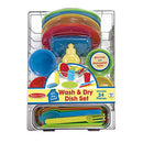 Let's Play House Wash and Dry Dish Set (24 pcs)