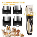 Cordless Pet Grooming Clippers Professional Pet Hair Clippers