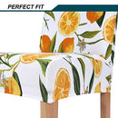 Spandex Chair Covers for Dining Room Set of 4, Stretch Printed Chair