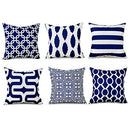 Decorative Pillow Cover Set Soft Microfiber Outdoor Cushion Covers 20 X 20