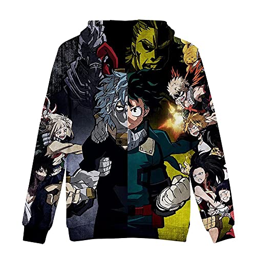 Boku No Hero Academia Hoodie 3D Hooded Pullover Sweatshirt