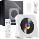 CD Player Portable Bluetooth Desktop CD Player for Home with Timer Built-in HiFi Speaker