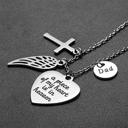 Memorial Necklace for Loss of Son Sympathy Gifts in Memory of Son