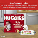 Huggies Natural Care Sensitive Baby Diaper Wipes, Unscented, Hypoallergenic
