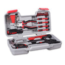 39Piece Tool Set General Household Kit with Plastic Toolbox Storage Case
