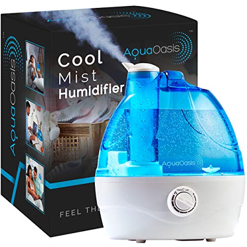 Cool Mist Humidifier {2.2L Water Tank} Quiet Ultrasonic Humidifiers for Bedroom & Large