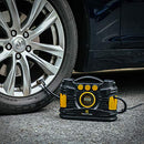 Air Compressor Tire Inflator, Portable 12V DC/120V AC Tire Pump
