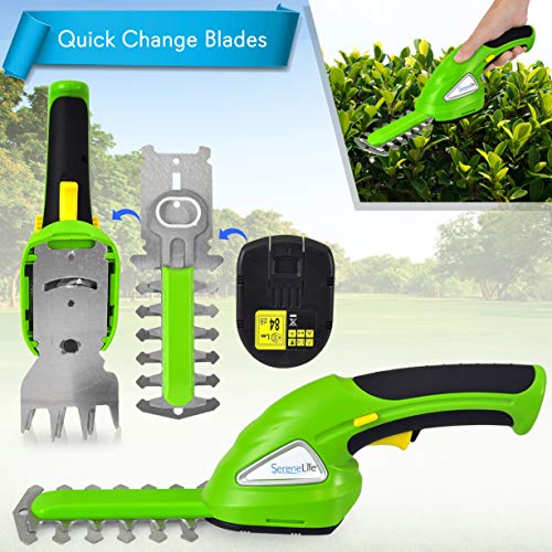 Battery Grass Cutter, Grass Clippers Cordless, Trimmer Cutter, Handheld Trimmer