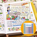 DOSEWART 12Pack Highlighters, Pastel Highlighter Marker Pen with Chisel Tip, Fast Drying