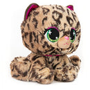 Lushes Designer Fashion Pets Sadie Spotson Leopard Cat Plush, Premium Stuffed Animal