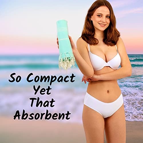 Cloud Oversized Towels - Pure Turkish Cotton, Quick Dry, Sand Proof Soft Towel, Travel