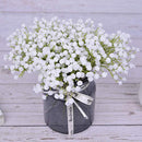 10Pcs 30 Bunches White Babys Breath Artificial Flowers Real Touch