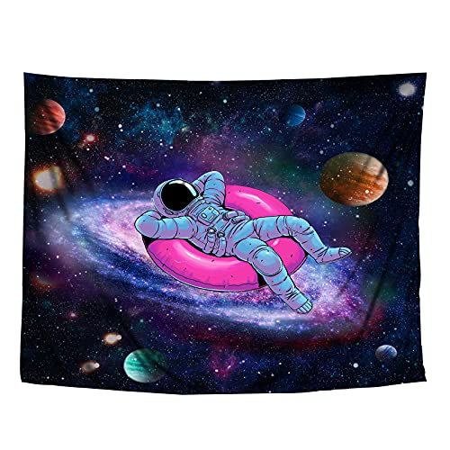 Astronaut Wall Fantasy Space Tapestry (60L x 50W inches)