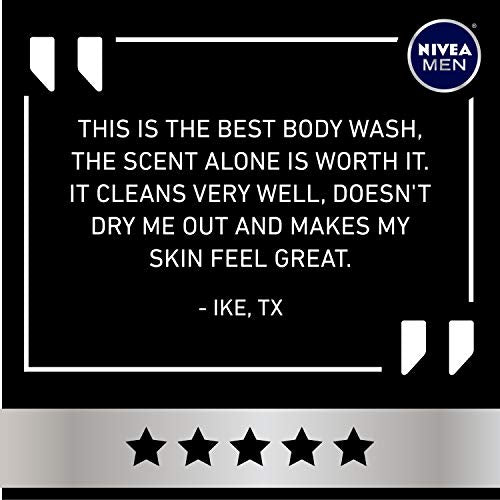 NIVEA MEN DEEP Active Clean Charcoal Body Wash