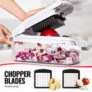 Fullstar Vegetable Chopper Onion Chopper Dicer - Peeler Food Chopper Salad Chop