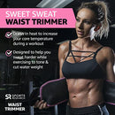Sweet Sweat Waist Trimmer,  - Gym Waist Trainer Belt for Women & Men