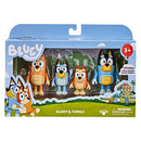 Bluey and Friends 4 Pack of 2.5-3" Poseable Figures