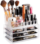 Clear Cosmetic Storage Organizer - Easily Organize Your Cosmetics