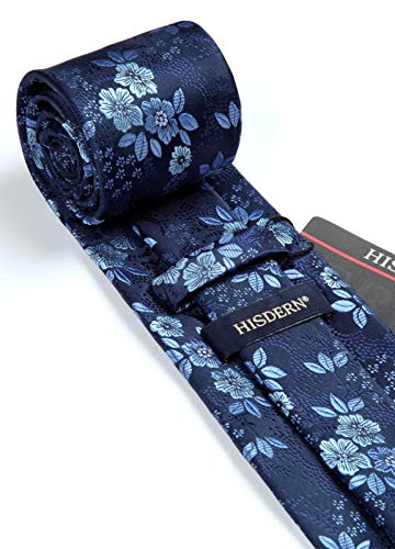 Jacquard Woven Classic Men's Necktie & Pocket Square Set