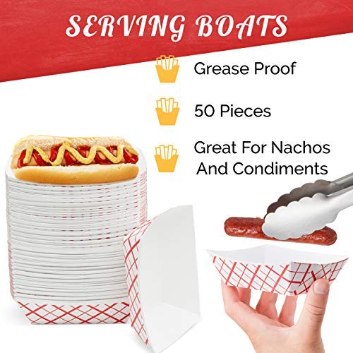 All-in-One Hot Dog Accessories Set- Ketchup & Mustard Squeeze Bottles