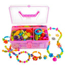 Jewelry Making Kit for 4, 5, 6, 7 Year Old Little Girls, Arts and Crafts Toys for Kids