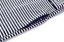 Women's Summer Striped Short Sleeve T Shirt Dress Casual Midi Dress