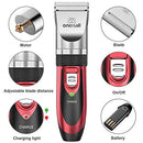 Pet Grooming Clipper Kits Low noise Oneisall Dog and Cat Rechargeable Cordless