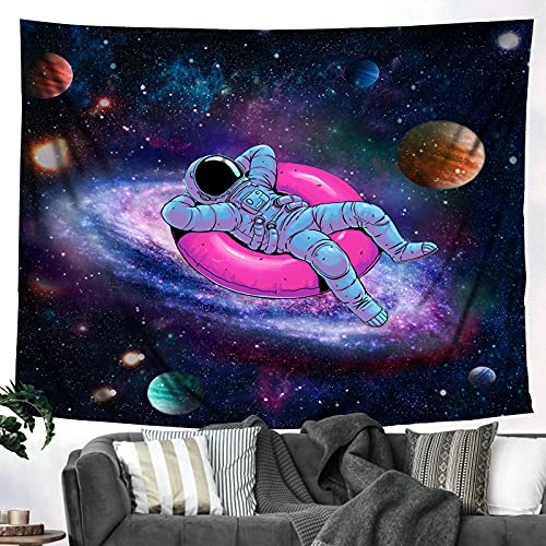 Astronaut Wall Fantasy Space Tapestry (60L x 50W inches)