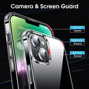 Crystal Clear for iPhone 14 Case & iPhone 13 Case, [Not Yellowing] [Military Grade Drop