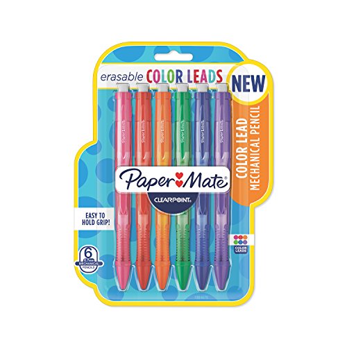 Paper Mate Clearpoint Mechanical Pencils, 0.7 mm Lead Pencil, Black Barrel