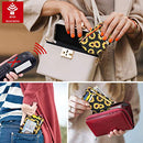 Slim Front Pocket Wallet RFID Blocking Minimalist Credit Card Holder Wallet Sunflower