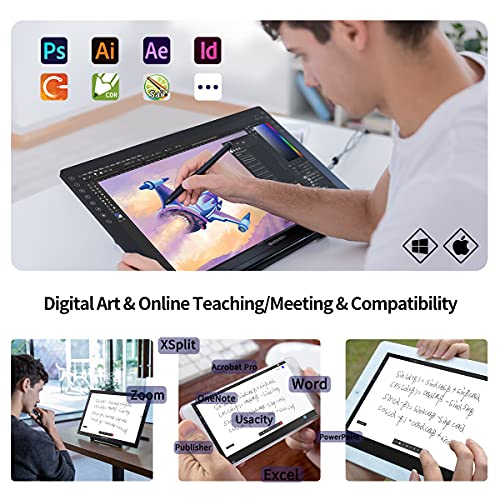 21.5'' Drawing Tablet Monitor with Adjustable Stand