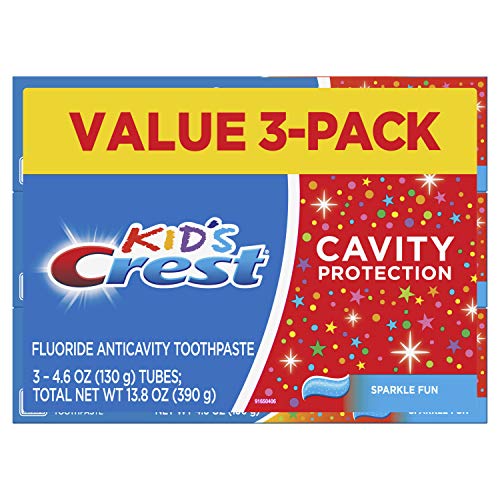 Kid's Cavity Protection Toothpaste (children and toddlers 2+), Sparkle Fun, 4.6 Oz