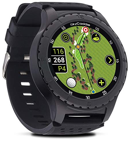 GPS Golf Watch with Touchscreen Display and HD Color CourseView Maps, Blac