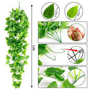 3pcs Artificial Hanging Plants, 3.6ft Fake Hanging Plant, Fake Ivy Vine