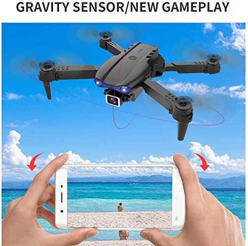 Drone with 1080P Dual HD Camera - 2022 Upgradded RC Quadcopter for Adults and Kids