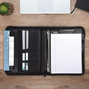 Professional Padfolio Bundle, Includes Removable Clipboard.5” Round Ring Binder