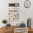 Picture Frames Collage Photo Hanging Display Picture Board Wood Rustic Frames for Wall