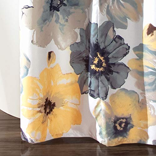 Shower Curtain-Bathroom Flower Floral Large Blooms