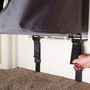 Hangin' Cat Condo Door Mounted Cat Furniture Cat Tree Classy Gray 5 Story High Rise