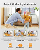 Indoor Security Camera 1080p WiFi Camera (2.4G Only) 360 Degree Home Camera