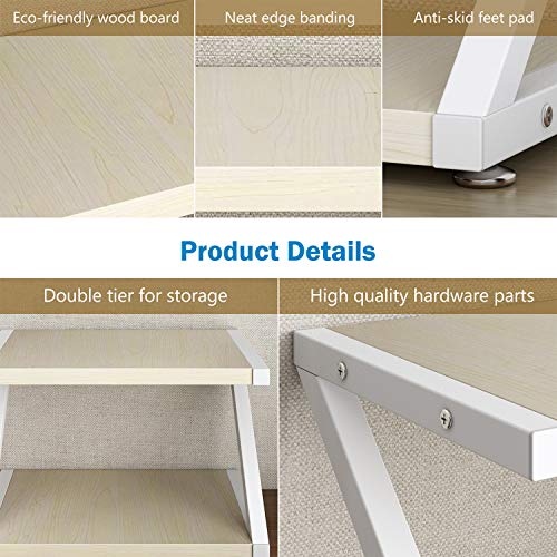 Desktop Stand for Printer - Skid Pads for Space Organizer as Storage Shelf, Book Shelf