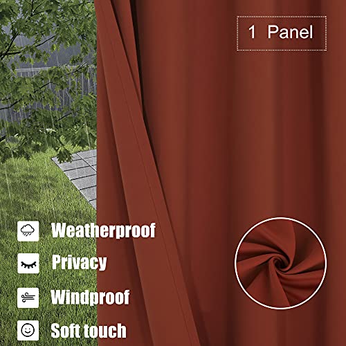 Waterproof Indoor/Outdoor Curtains - Thermal Insulated, Sun Blocking