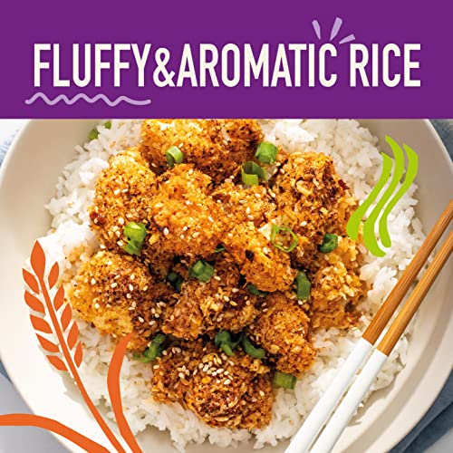 Cooked White Sticky Rice: Instant, Microwaveable, Nutritious & Delicious, 7.4 Oz