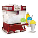 Countertop Snow Cone Maker Makes 20 Icy Treats, Includes 2 Reusable Plastic Cups