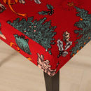 4PCS Stretch Removable Washable Dining Room Chair Protector Slipcovers