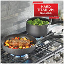 Dishwasher Safe Cookware Fry Pan with Lid Hard Anodized Titanium Nonstick, 12-Inch