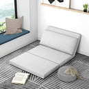 Convertible Futon Sofa Chair 4 in 1 Multi-Function Modern Mini Single Floor Sleeper Bed