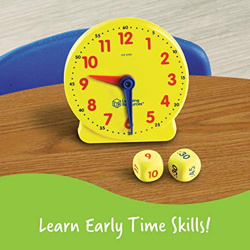 Time Activity Set,  School Preparation Toys, Analog Clock, 41 Pieces, Ages 5+