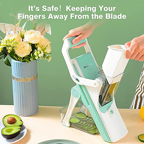 Adjustable Mandoline Safe Vegetable Slicer for kitchen with Multi Blade